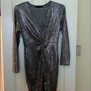 Gorgeous silver dress